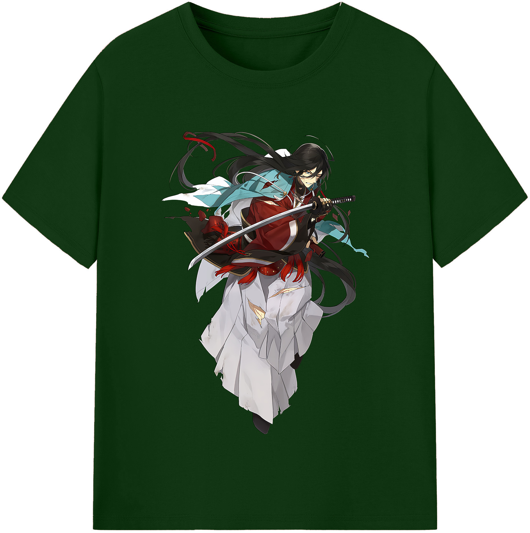 （画像用） 刀剣乱舞 Touken Ranbu 綿100％半袖Tシャツ（フロントプリント）